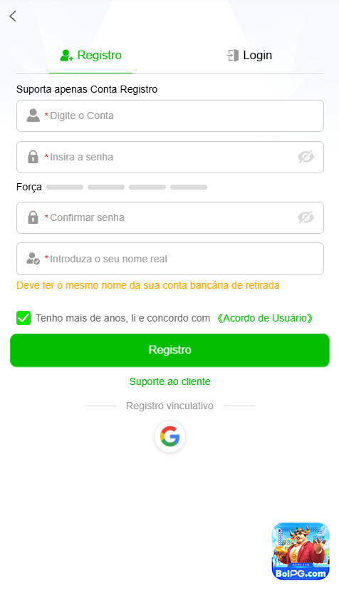 Junte-se à boipg.com: Cadastro Rápido e Fácil